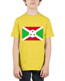 Burundi 523# - world flags - Youth Tee Unisex