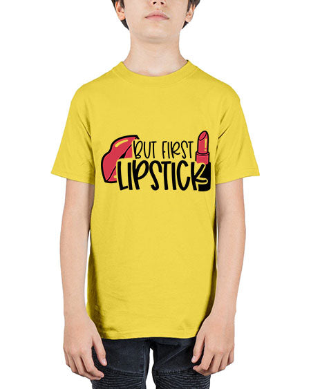 But First Lipstick Style 119# - beauty - fashion - Youth Tee Unisex