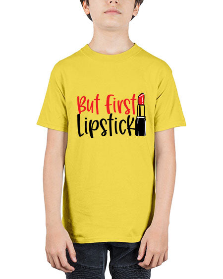 But First Lipstick Style 246# - beauty - fashion - Youth Tee Unisex