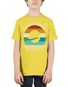 But it is a delightful challenge to try 37# - ufo - Youth Tee Unisex