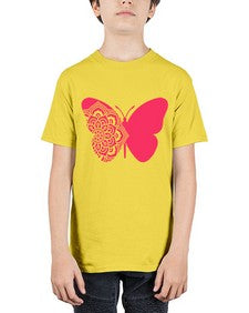 ButterflyMandala 292# - mandala - Youth Tee Unisex