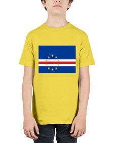 Cabo Verde 525# - world flags - Youth Tee Unisex