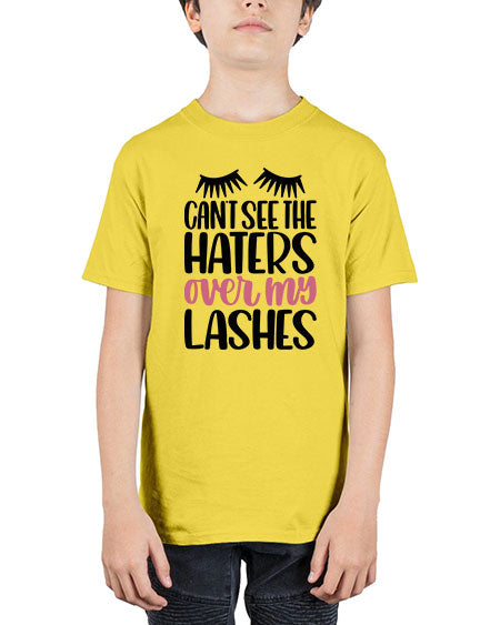 Can∩t See The Haters Over My Lashes Style 112# - beauty - fashion - Youth Tee Unisex