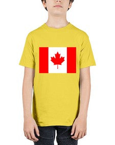 Canada 540# - world flags - Youth Tee Unisex