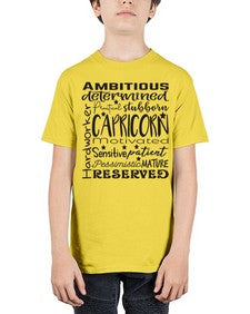Capricorn 566# - capricorn - Youth Tee Unisex