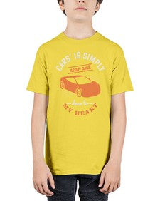 Cars is simply near and dear to my heart 100# - car - Youth Tee Unisex