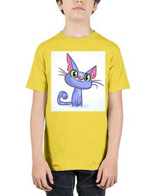 Cat 68# - cartoon animals - Youth Tee Unisex