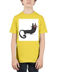 Cat 73# - cartoon animals - Youth Tee Unisex