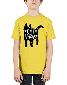 Cat Mom Style 86# - cats - Youth Tee Unisex