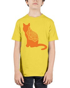 CatMandala 324# - mandala - Youth Tee Unisex