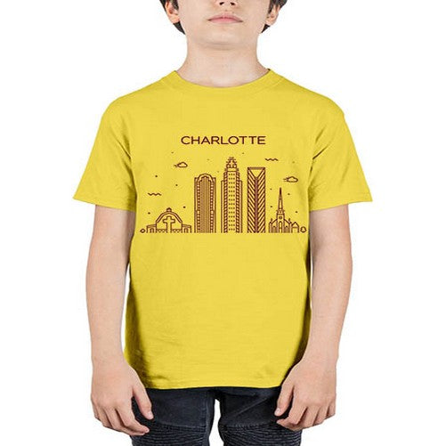 CharlotteNC 558# - cities - Youth Tee Unisex