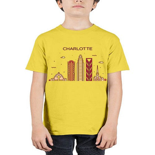 CharlotteNC 560# - cities - Youth Tee Unisex