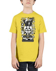 Chess Skull Head 328# - skull and bones - Youth Tee Unisex