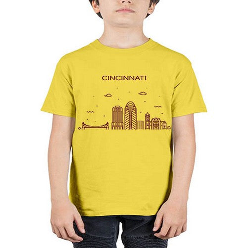CincinnatiOH 588# - cities - Youth Tee Unisex