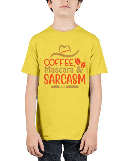 Coffee Mascara Sarcasm 21# -  fashion - Youth Tee Unisex