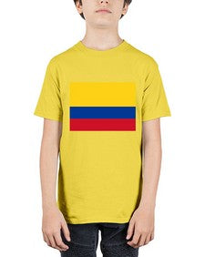 Colombia 596# - world flags - Youth Tee Unisex