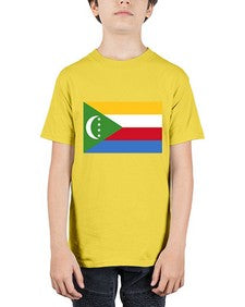 Comoros 612# - world flags - Youth Tee Unisex