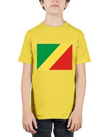 Congo Republic of the 614# - world flags - Youth Tee Unisex