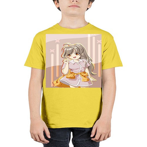 Cute and happy girl with picnic outfit 10# - anime - Youth Tee Unisex