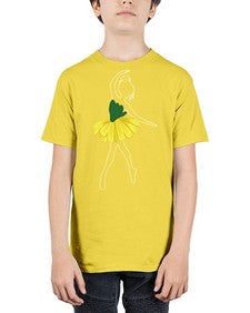 Cute ballet ballerino girls dancing ballet 83# - ballet - Youth Tee Unisex