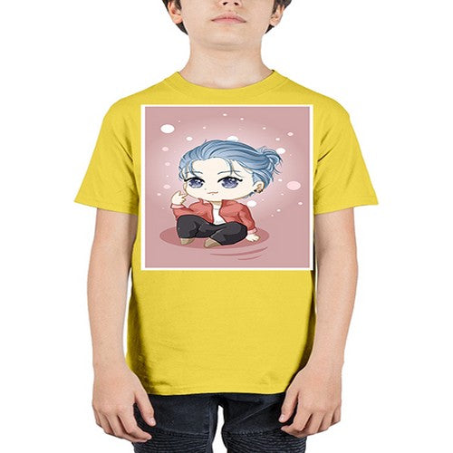 Cute little boy silver hair 78# - anime - Youth Tee Unisex