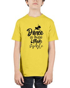 Dance is music made visible 99# - ballet - Youth Tee Unisex