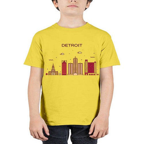 DetroitMI 665# - cities - Youth Tee Unisex