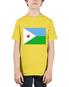 Djibouti 670# - world flags - Youth Tee Unisex