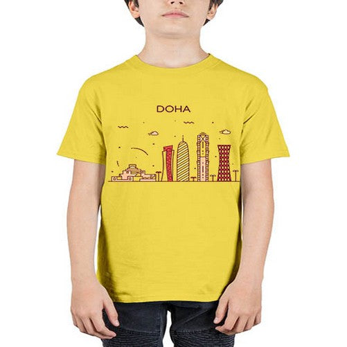 Doha 673# - cities - Youth Tee Unisex