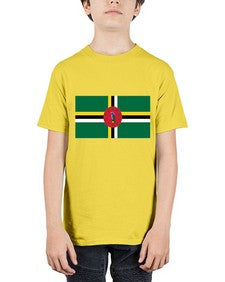 Dominica 675# - world flags - Youth Tee Unisex