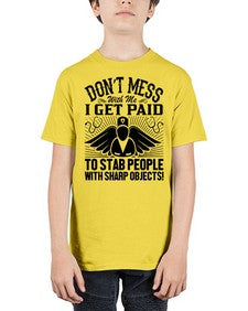 Dont mess Style 720# - nurse - Youth Tee Unisex