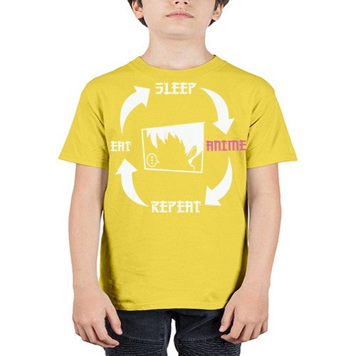 Eat Sleep Anime Repeat Anime Anime 226# - anime - Youth Tee Unisex