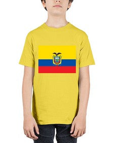 Ecuador 699# - world flags - Youth Tee Unisex