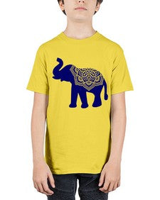 ElephantMandala 414# - mandala - Youth Tee Unisex
