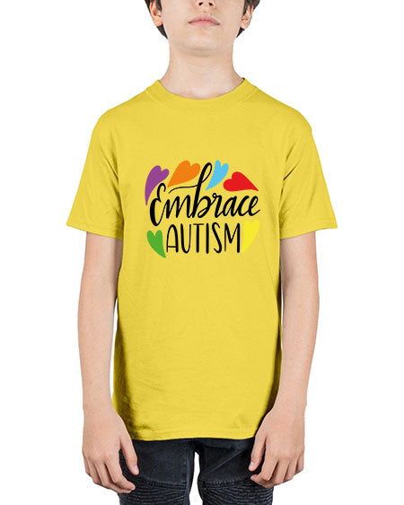 Embrace autism 485# - autism - Youth Tee Unisex
