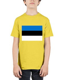 Estonia 713# - world flags - Youth Tee Unisex
