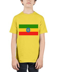 Ethiopia 715# - world flags - Youth Tee Unisex