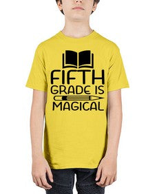 Fifth Grade Is Magical 73# - fifth grade - Youth Tee Unisex