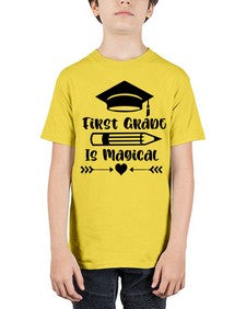 First Grade Is Magical 141# - first grade - Youth Tee Unisex