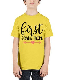 First Grade Tribe 161# - first grade - Youth Tee Unisex