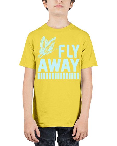 Fly away butterfly - butterfly - Youth Tee Unisex
