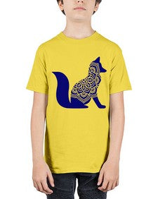 FoxMandalaUpdated 463# - mandala - Youth Tee Unisex