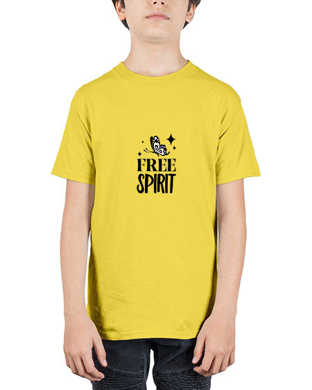 Free Spirit - butterfly - Youth Tee Unisex