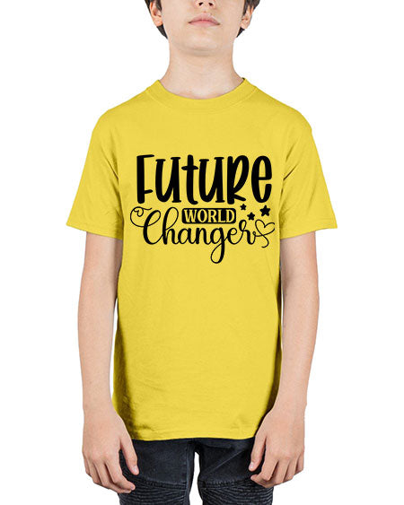 Future World Changer 318# - kids - Youth Tee Unisex