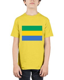 Gabon 754# - world flags - Youth Tee Unisex