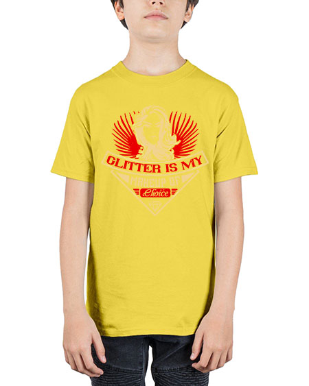 Glitter is my makeup of choice Style 211# - beauty - fashion - Youth Tee Unisex