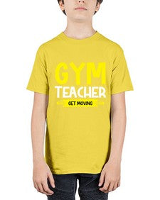 Gym Teacher get Moving Style 173# - teacher - Youth Tee Unisex