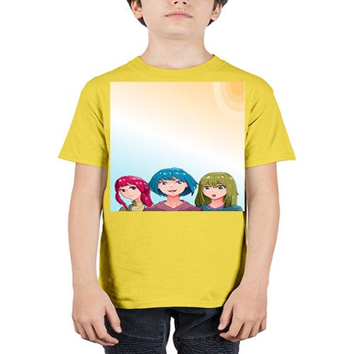 Happy three friend 20# - anime - Youth Tee Unisex