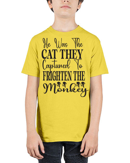 He was the cat they  - monkey - Youth Tee Unisex