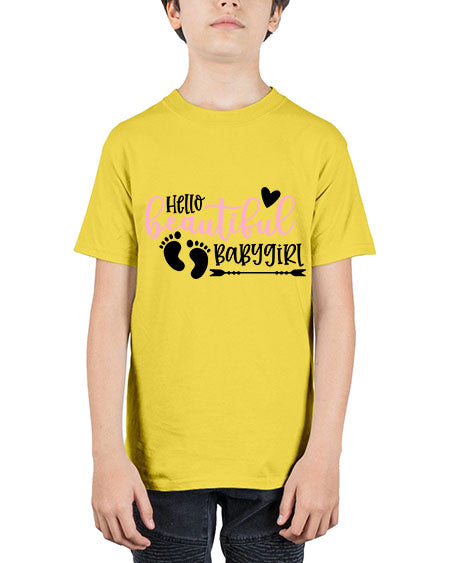 Hello Beautiful Babygirl Style 327# - baby - Youth Tee Unisex